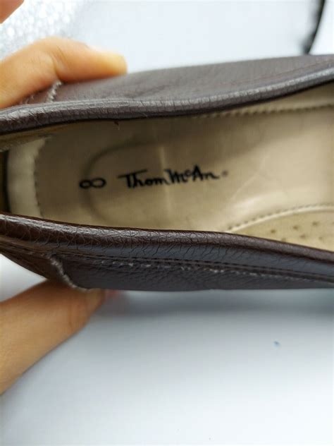 THOM McAN Comfort Leather shoes for women 8 brown - Gem