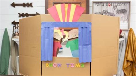 How to Make a Puppet Theater - Great Wolf Lodge Family Fun