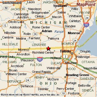 Metamora, Ohio Area Map & More