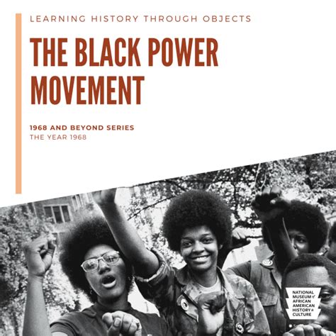 Collections :: Black Power Movement | Smithsonian Learning Lab