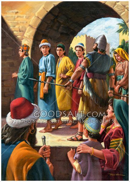 Daniel and his friends are taken captive. They were chosen by Nebuchadnezzar from among the many ...