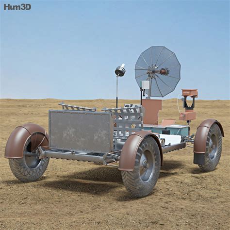 Apollo 15 Lunar Roving Vehicle 3D model - Spacecraft on Hum3D