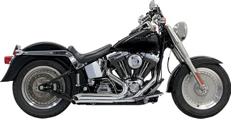 Bassani Chrome 2-2 Pro Street Exhaust for 1986-2017 Harley Softail FXST FLST | JT's CYCLES