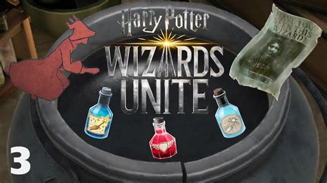 BREWING POTIONS | Harry Potter: Wizards Unite #3 - YouTube