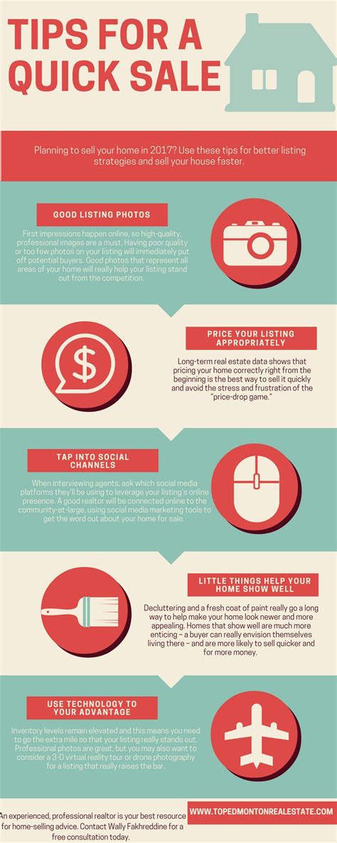 Edmonton Home Selling Tips for a Quick Real Estate Sale [infographic]