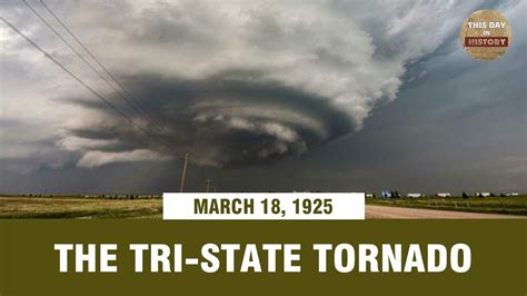 The Tri-State Tornado March 18, 1925 - This Day In History - YouTube