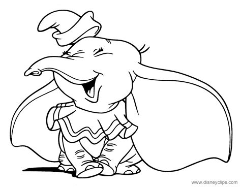 46 Printable Dumbo Coloring Pages | Disneyclips.com