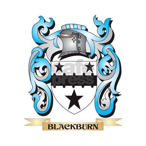 Blackburn Coat of Arms - Family Crest Pillow Case by Johnny-Rico - CafePress