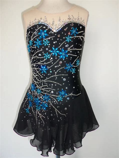 Aliexpress.com : Buy Custom Adult Figure Ice Skating Dresses With Spandex Graceful New Brand ...