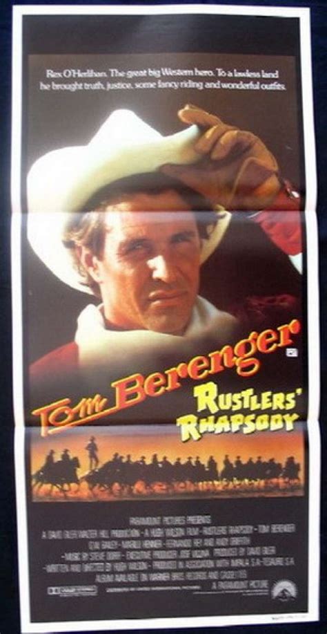 All About Movies - Rustlers' Rhapsody 1985 Tom Berenger Daybill Movie ...