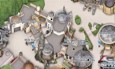 Star Wars: Galaxy's Edge map now online at Disney World site