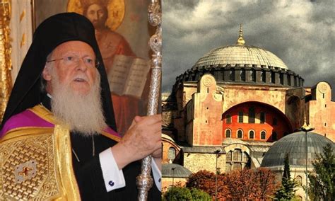 Ecumenical Patriarch Bartholomew about Hagia Sophia – Ecumenical ...