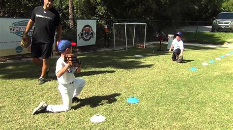 Baseball Throwing Technique Drill #2 (7 & 8 Yr. Olds) - YouTube