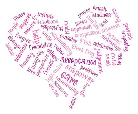 Pink shirt day. Anti bullying day. | Bullying posters, Anti bullying posters, Anti bully quotes