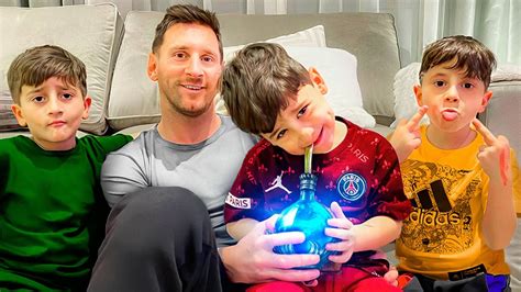 What Messi Has Been HIDING About His Kids - YouTube