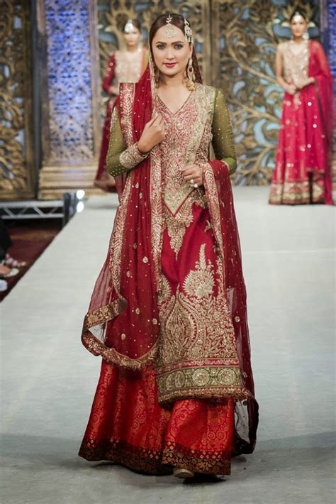 Fashion Style & Glamour World: Fashion Dress Designer Zaheer Abbas Bridal Collection at Weddings ...