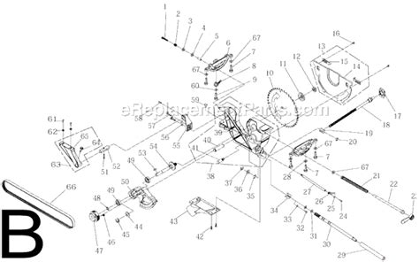 Ridgid TS3650 Parts List and Diagram : eReplacementParts.com