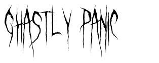 Ghastly Panic font by Sinister Visions - FontRiver