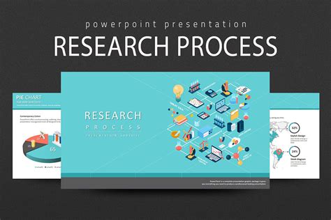 Research Process PPT | Creative PowerPoint Templates ~ Creative Market