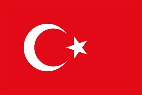 Bandera de Turquía | Banderas-mundo.es