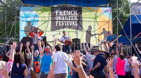 French Quarter Festivals, Inc | French quarter festival, Festivals in ...