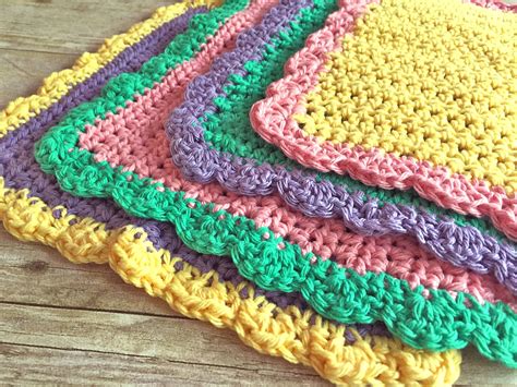 Free Printable Crochet Dishcloth Patterns