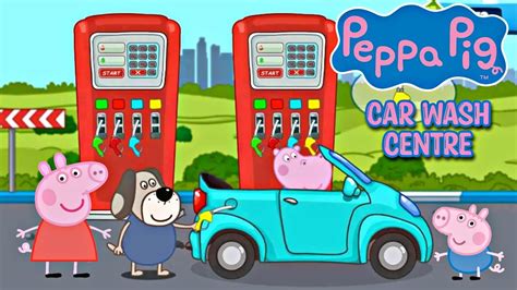 Peppa Pig Car Wash Centre 🐷 Game | Peppa Pig Wala Cartoon | EXOR YTF - YouTube