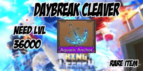 Beli Item Aquatic Anchor | King Legacy Roblox Terlengkap dan Termurah ...