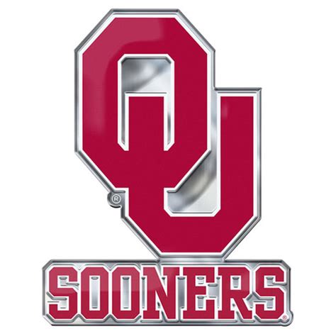 Oklahoma Sooners Auto Emblem Color Alternate Logo - Sports Fan Shop