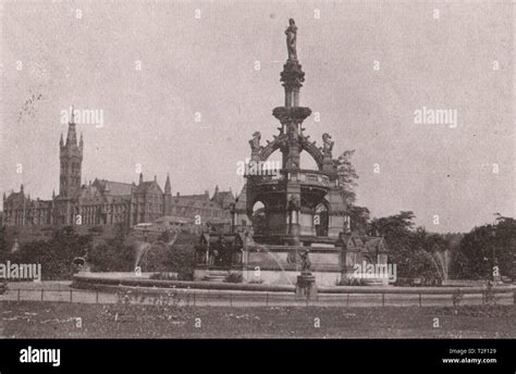 Stewart Memorial Fountain, Kelvingrove Park Stock Photo - Alamy