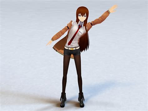 Animated Anime Dancing Girl Rigged 3d model 3ds Max files free download - CadNav