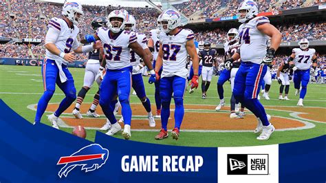 Bills 24, Bears 21 | Game recap, highlights and stats to know | Preseason