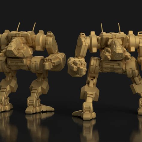 3D Printable Blackhawk (Nova) S for Battletech by Matt Mason