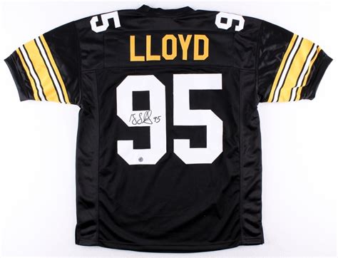 Greg Lloyd Sr. Signed Steelers Jersey (TSE COA) | Pristine Auction