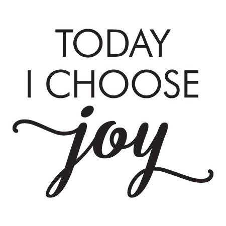 Today I Choose Joy Wall Quotes™ Decal | WallQuotes.com