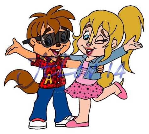 Let's Party Alvin and Brittany by Peacekeeperj3low on DeviantArt