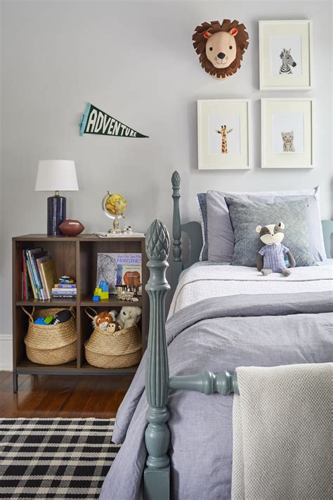 A Little Boy's Classic and Cute Bedroom Reveal | Sharp + Grey Interiors