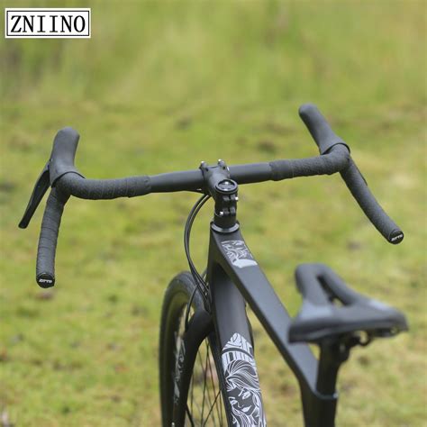 2021 no logo new Carbon Gravel handlebar Big Flare Bar Cycle cross Road ...