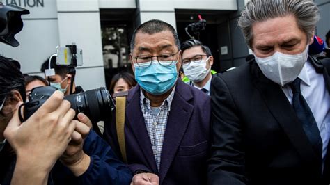 Apple Daily Founder Jimmy Lai Arrested Over Hong Kong Protests ...