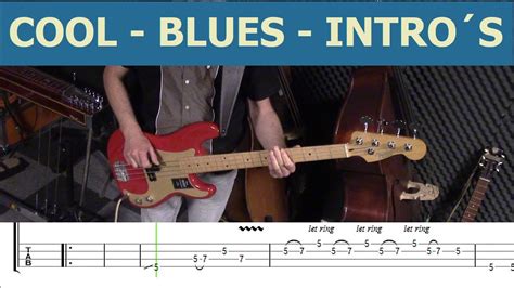 Blues - Bass - Tabs - #29 (Three Cool Intro´s) - YouTube