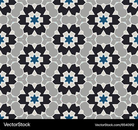 Abstract seamless geometric islamic wallpaper Vector Image