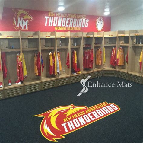 Locker Room Branding: Mats/Carpet/Runners - Enhance Mats -Gym Floor Covering & Logo Mats