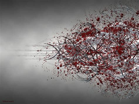 Blood Splatter Wallpaper