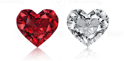 Heart shaped diamond, transparent background 27148174 PNG