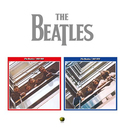 Beatles Red Blue Albums 2024 - Sal Lesley