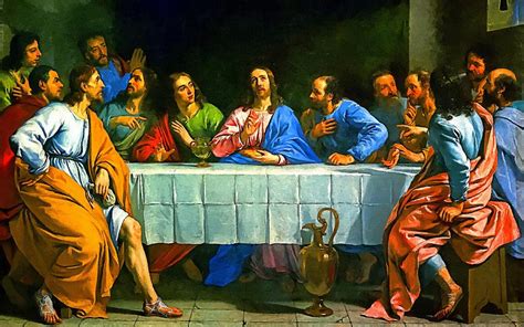 Last Supper Religion Art Painting Painting by Andres Ramos