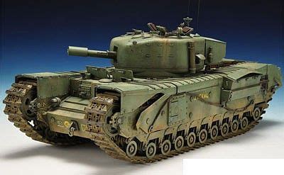 AFVClub British Churchill Mk V Infantry Tank Plastic Model Tank Kit 1/35 Scale #35155