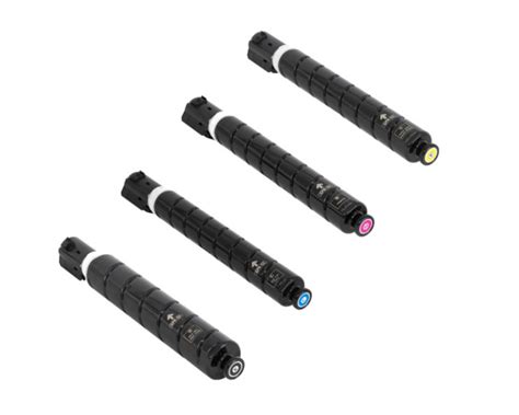 Canon imageRUNNER ADVANCE C5535i Toner Cartridges Set - Black, Cyan, Magenta, Yellow