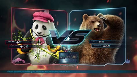 TEKKEN 7 Panda vs Bear - YouTube