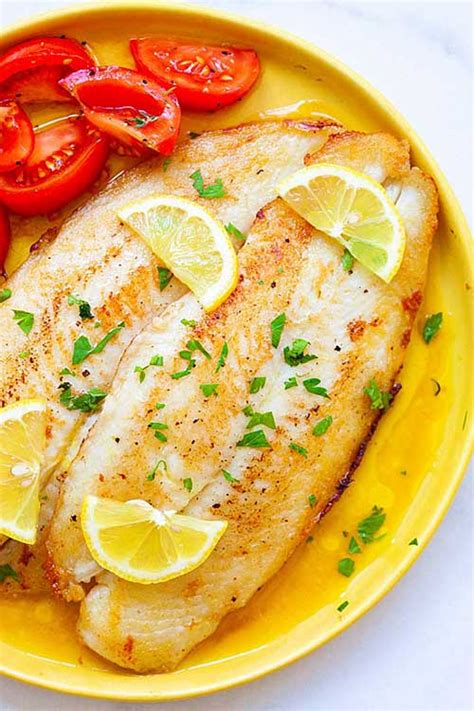 Lemon Pan Fried Fish Recipe - Best Crafts and Recipes